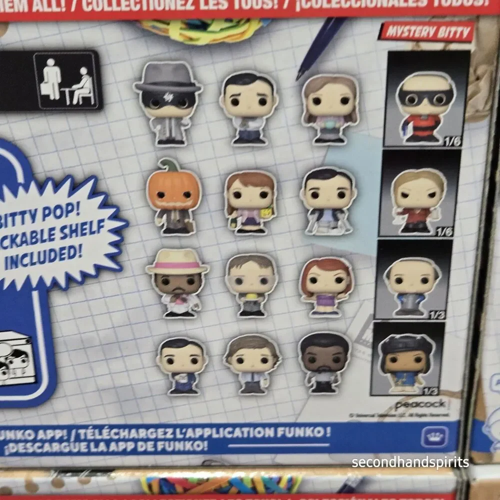 The Office Funko Bitty POP Mini Figures 4 Boxes 16 Total Dwight Michael Erin